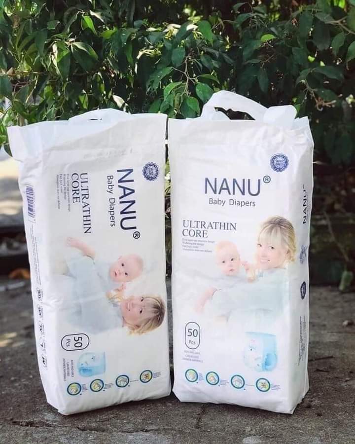 Bỉm tã dán quần nanu bịch 50 miếng