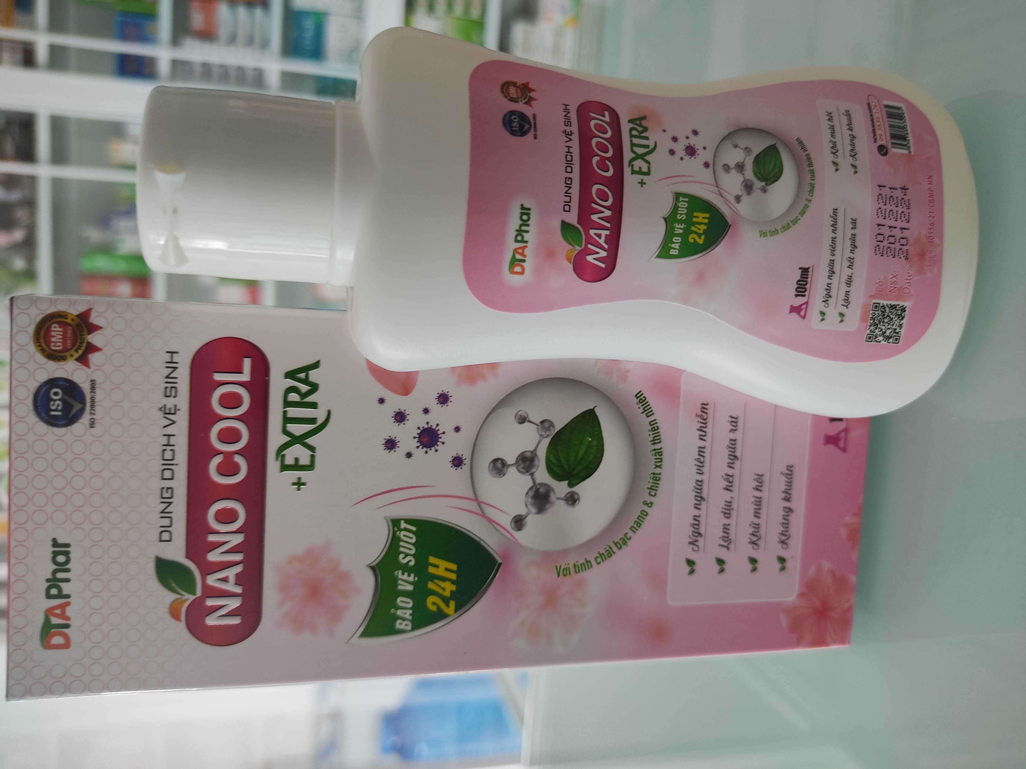 Dung dịch vệ sinh NANO COOL EXTRA- Chai 100ml