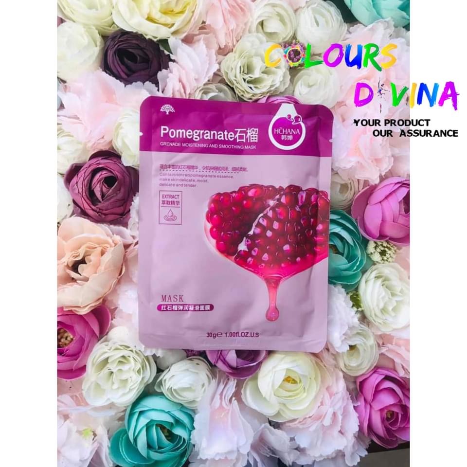 Mặt nạ Pomegranate lựu đỏ