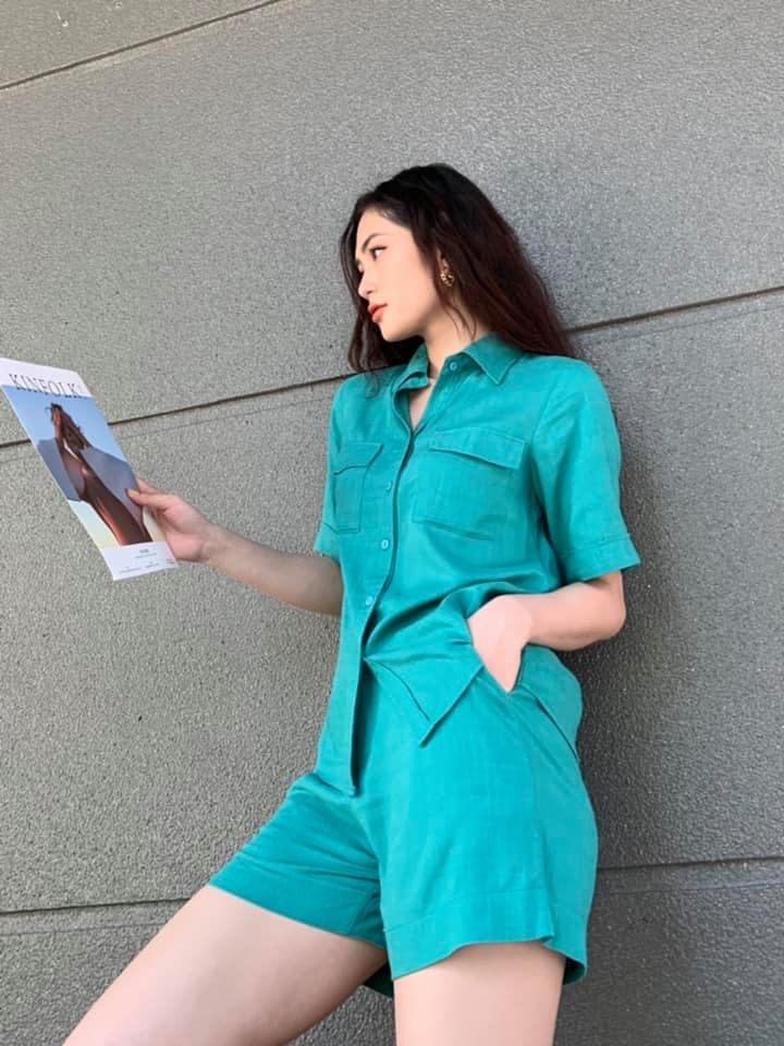 Set sơ mi vải Linen