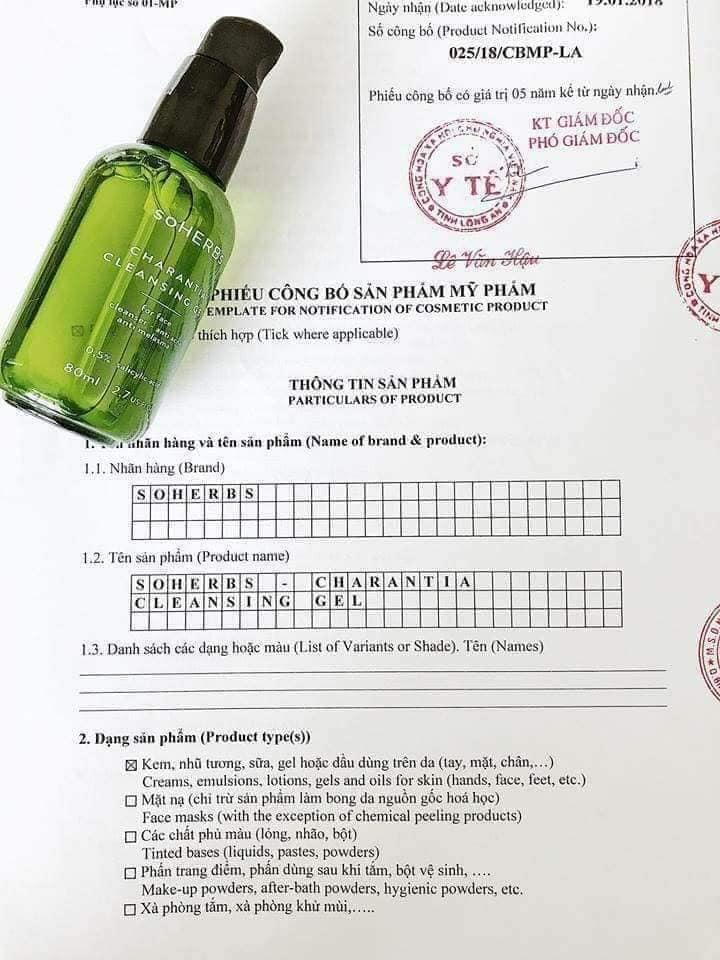 Sữa Rửa Mặt Khổ Qua soHERBs
