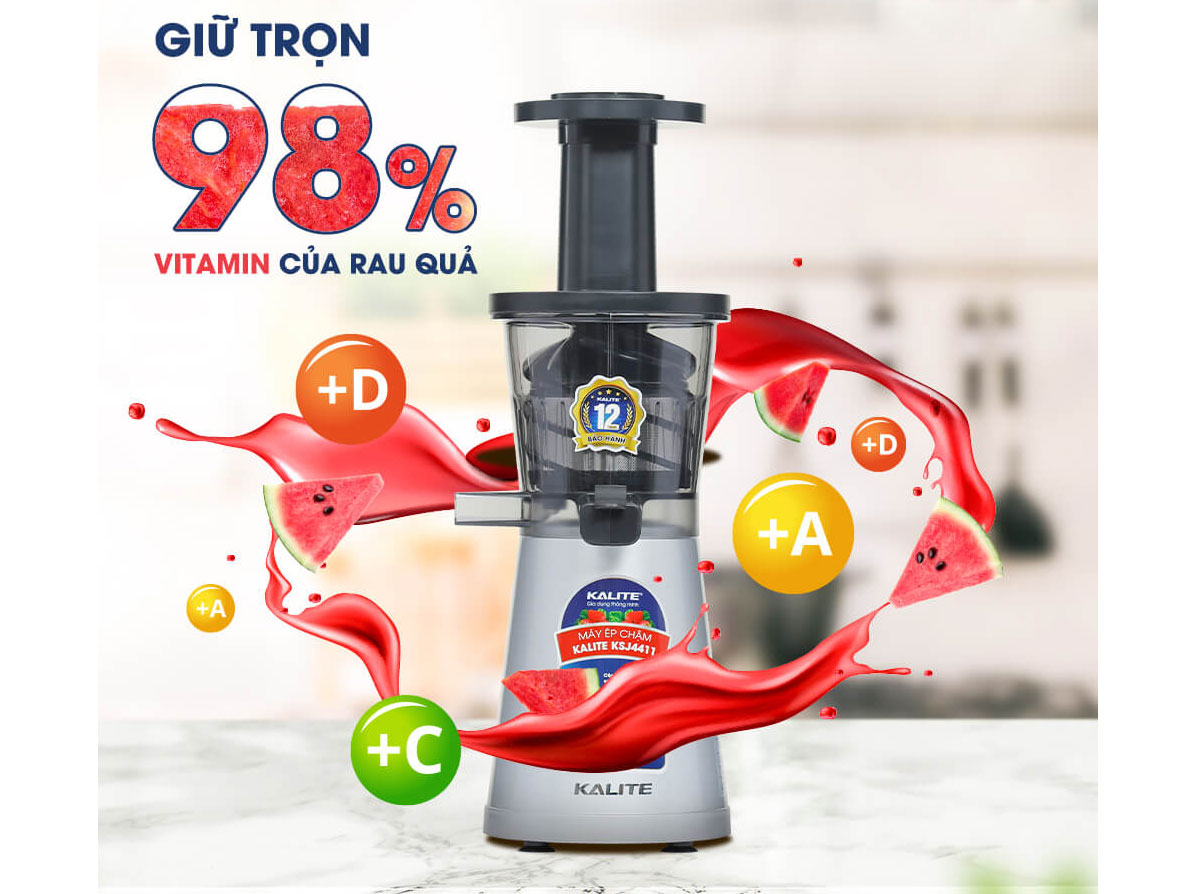 Máy ép chậm Kalite KSJ4411