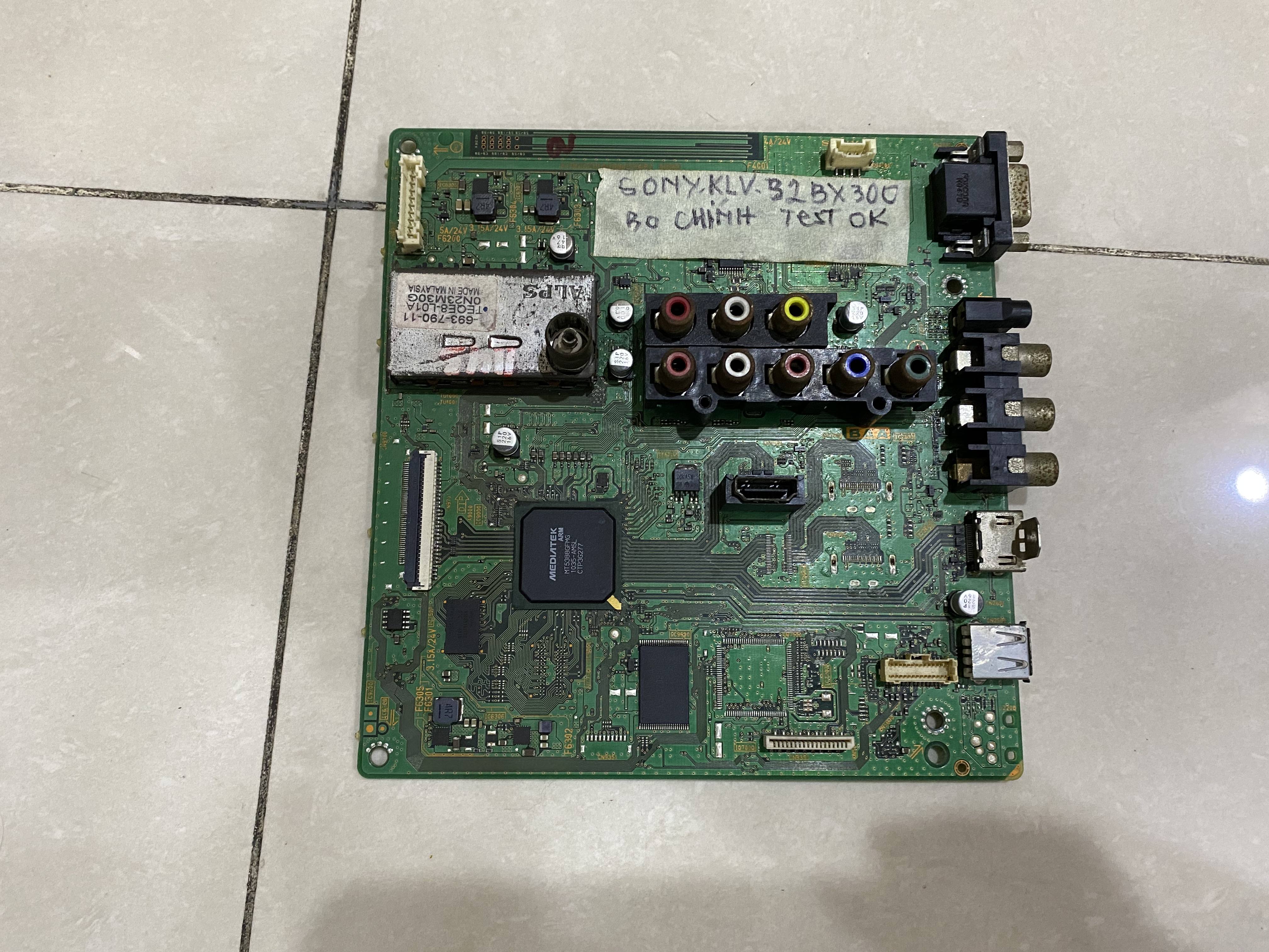 Bo khiển tivi Sony 32BX300