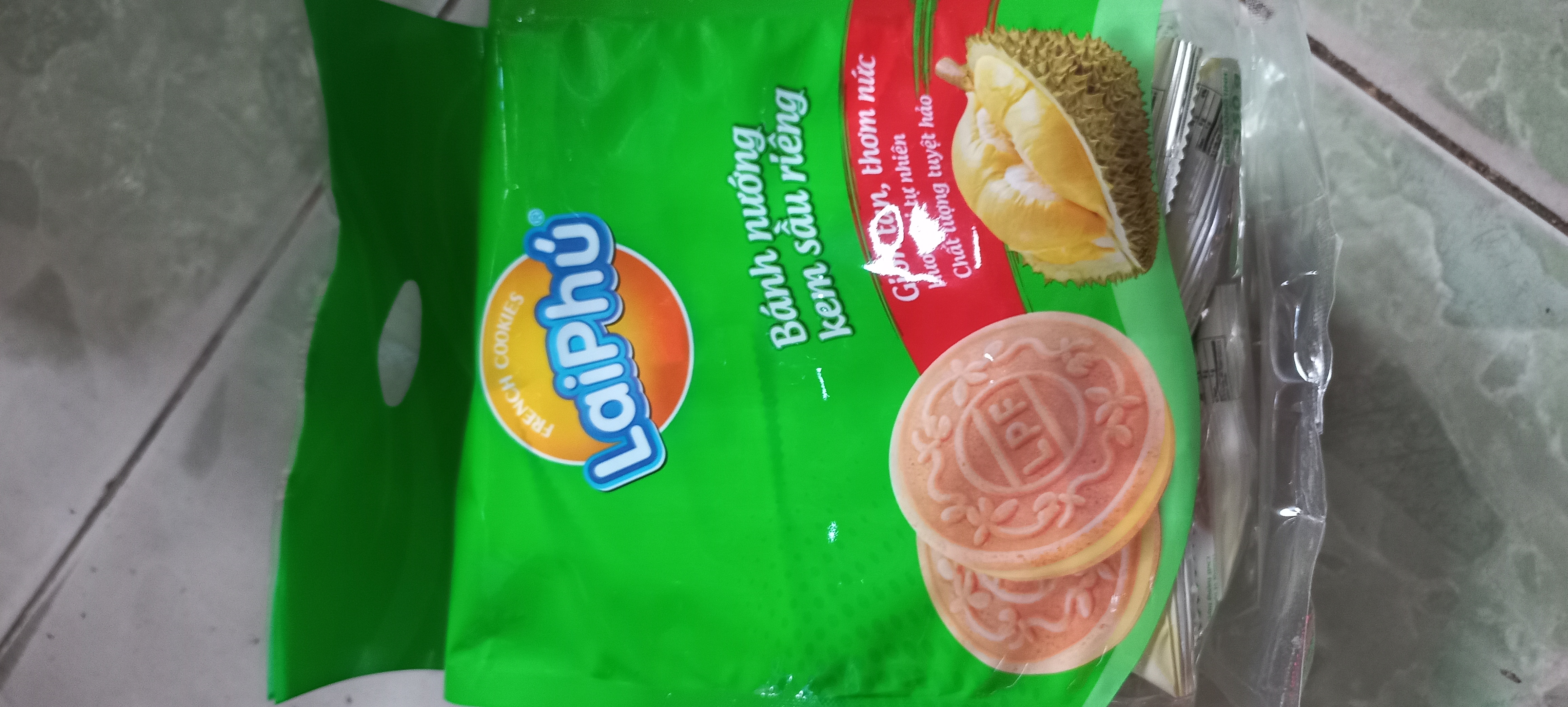 Bánh lai phú bánh nướng kem sầu riêng 350g