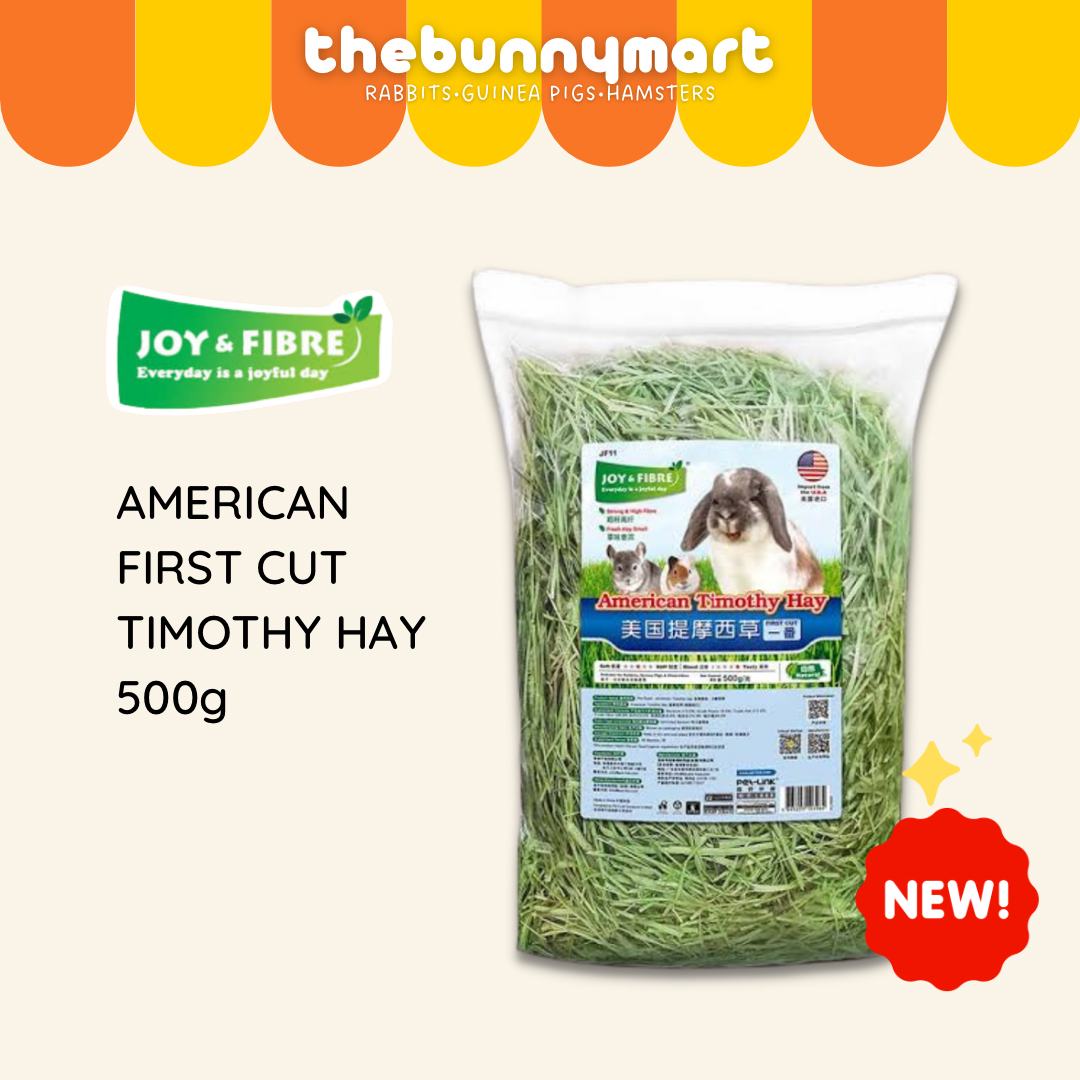 JOY & FIBRE American First Cut Timothy Hay for Rabbits & Guinea Pigs