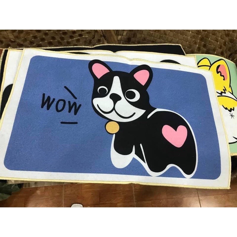 Thảm chân 3D hình thú cute 😋😋
