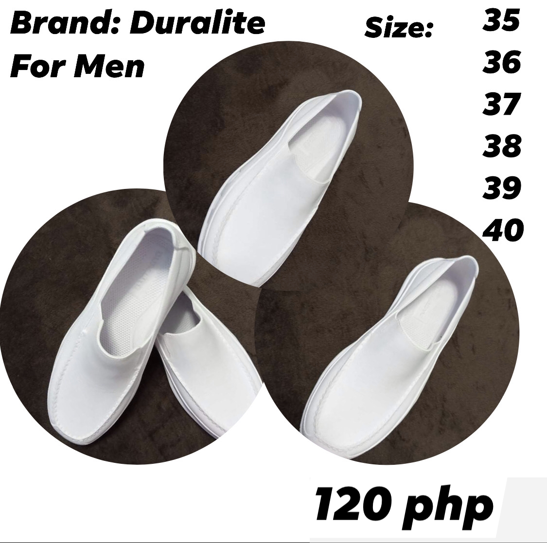 Duralite Shoes For Men White | Lazada PH
