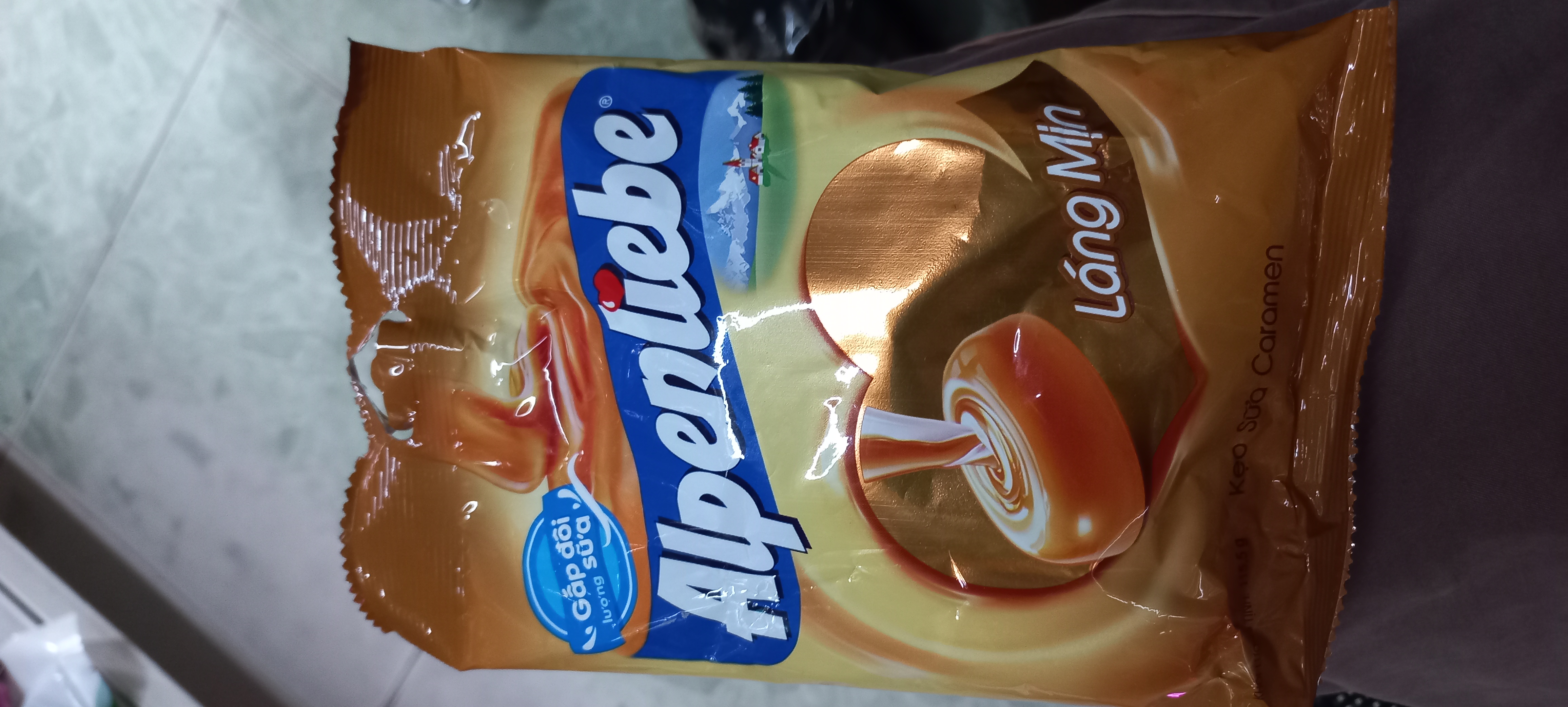 Kẹo alpenliebe sữa caramen 115.5g