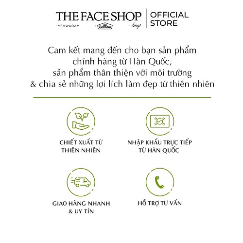 Combo Tinh Chất Phục Hồi Da THE FACE SHOP 6Ml+Sữa Rửa Mặt 100ml