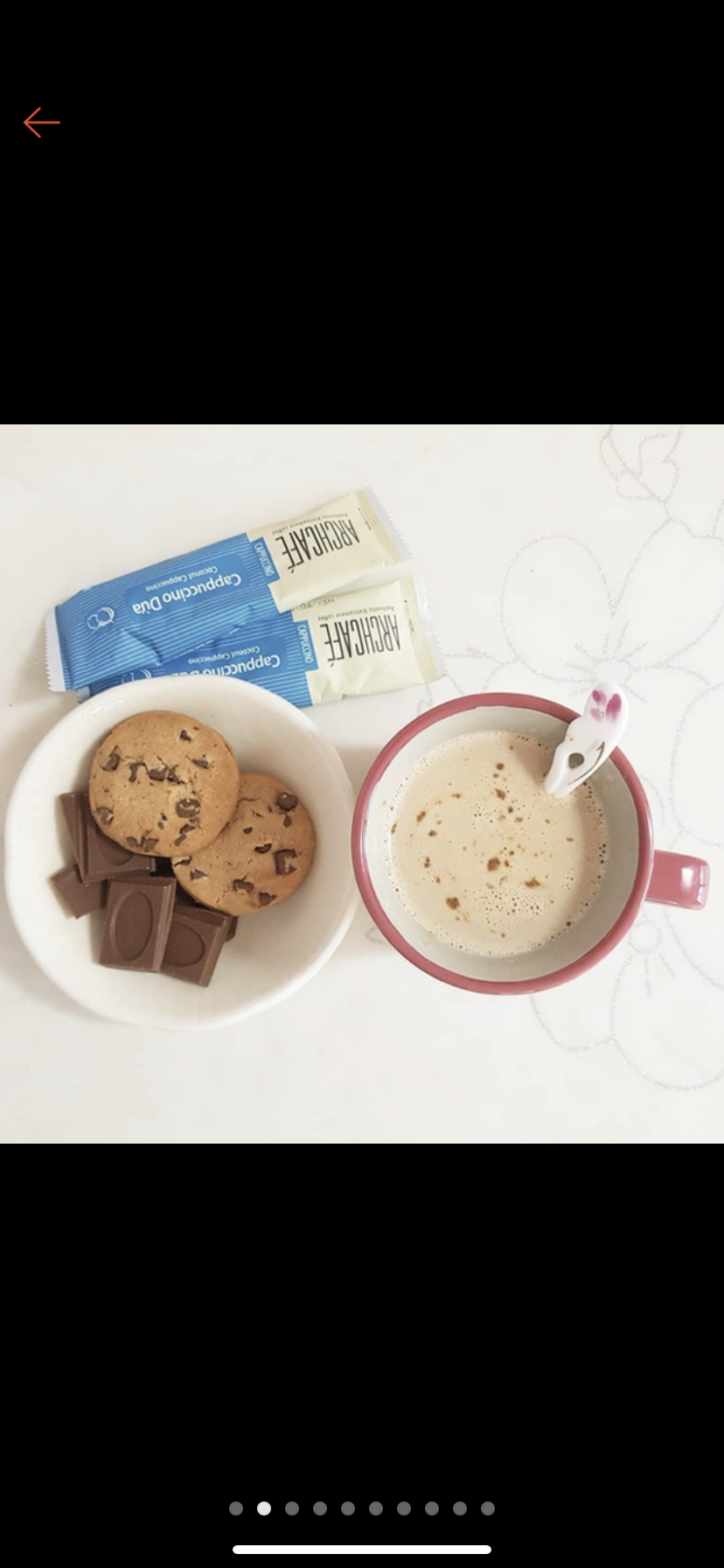 [Nhập RS0822 giảm 30k cho đơn 99k]Cà phê capuchino dừa hộp 12 gói x 20g