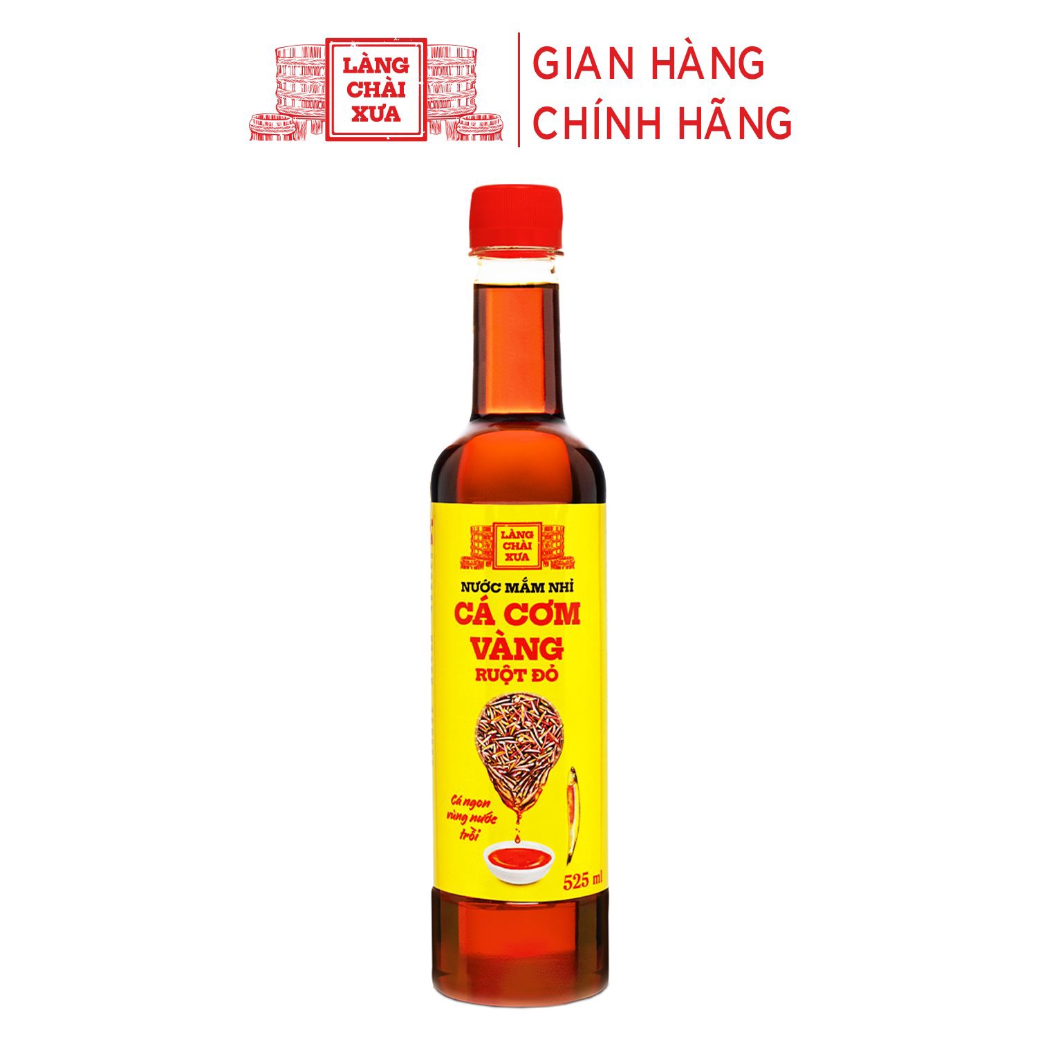 NƯỚC MẮM NHỈ CÁ CƠM VÀNG RUỘT ĐỎ