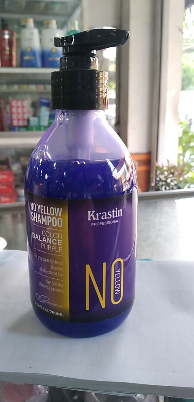 Dầu gội tím khử vàng Karatin 280ml