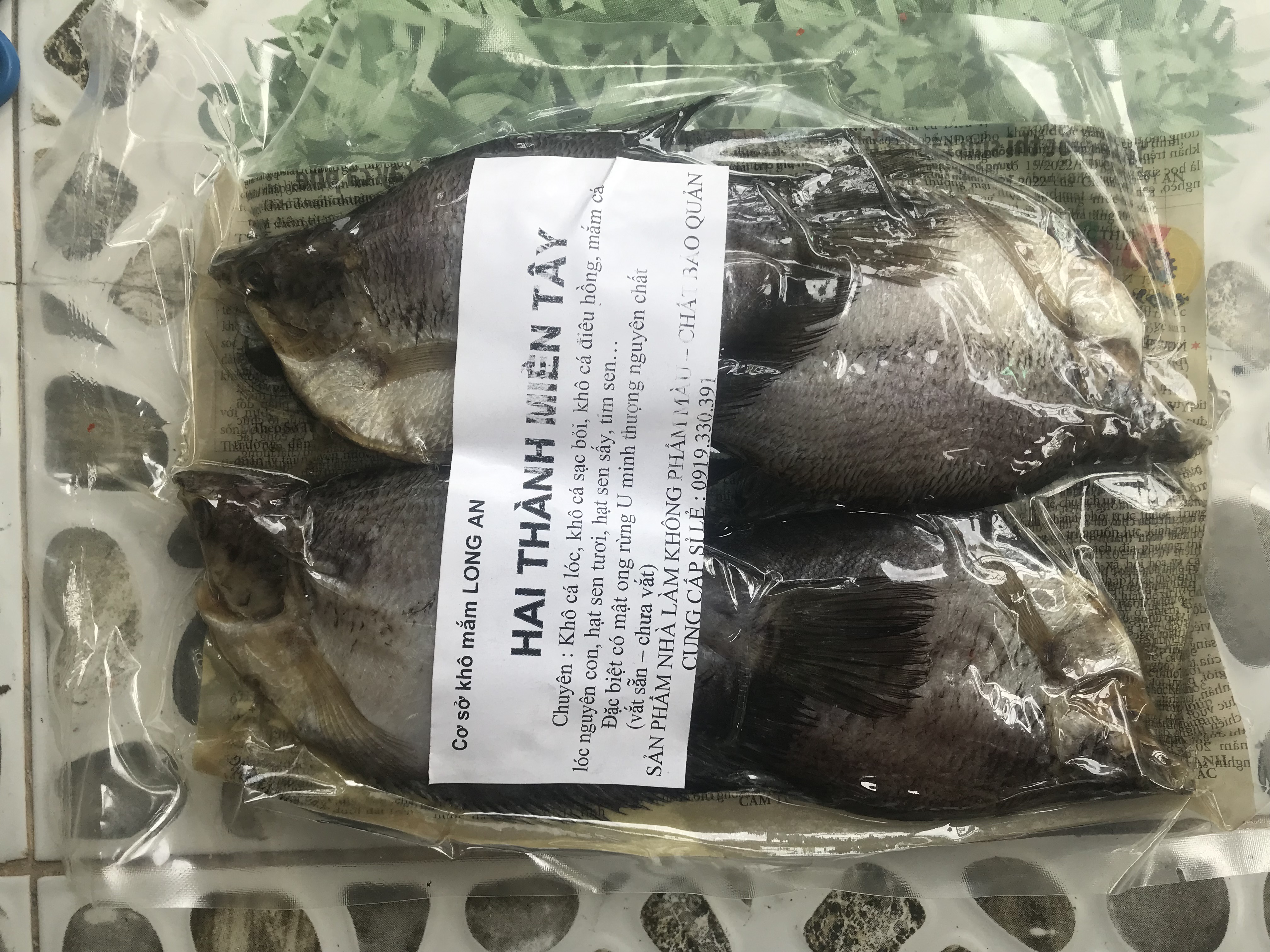 Khô cá sặc bỏi 500g