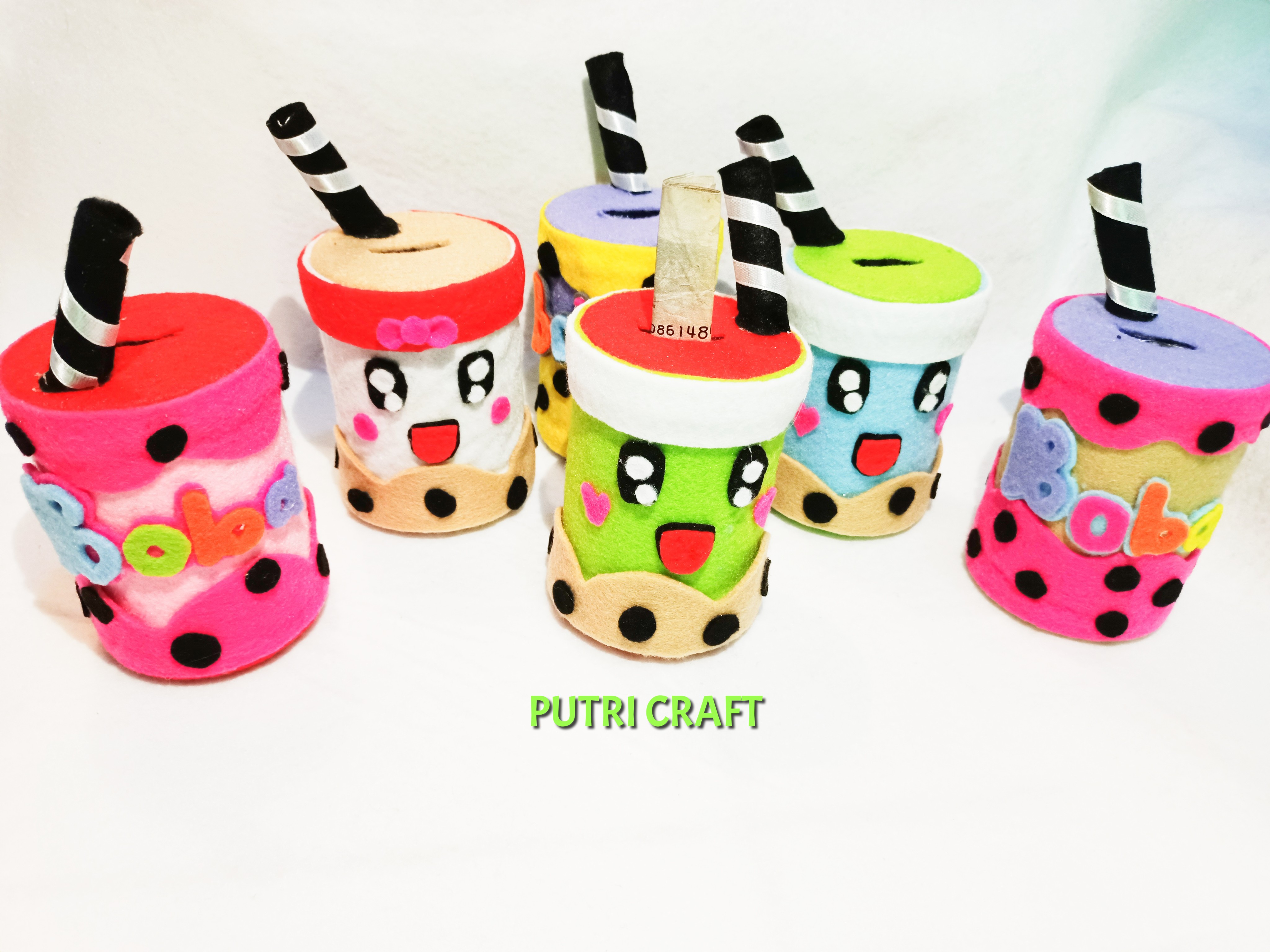 Celengan Boba flanel | Lazada Indonesia