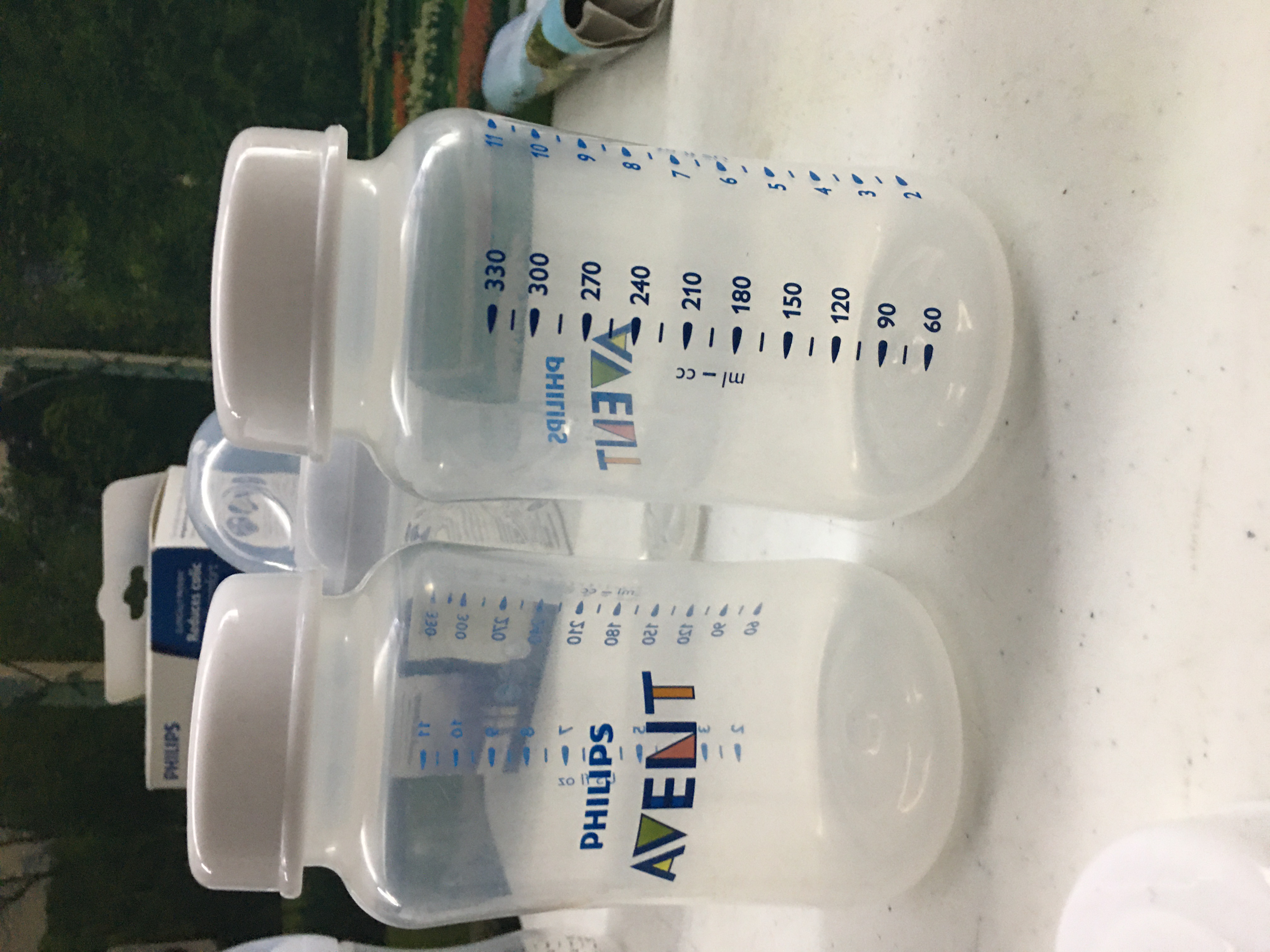Bình trữ avent cổ rộng classic 330ml