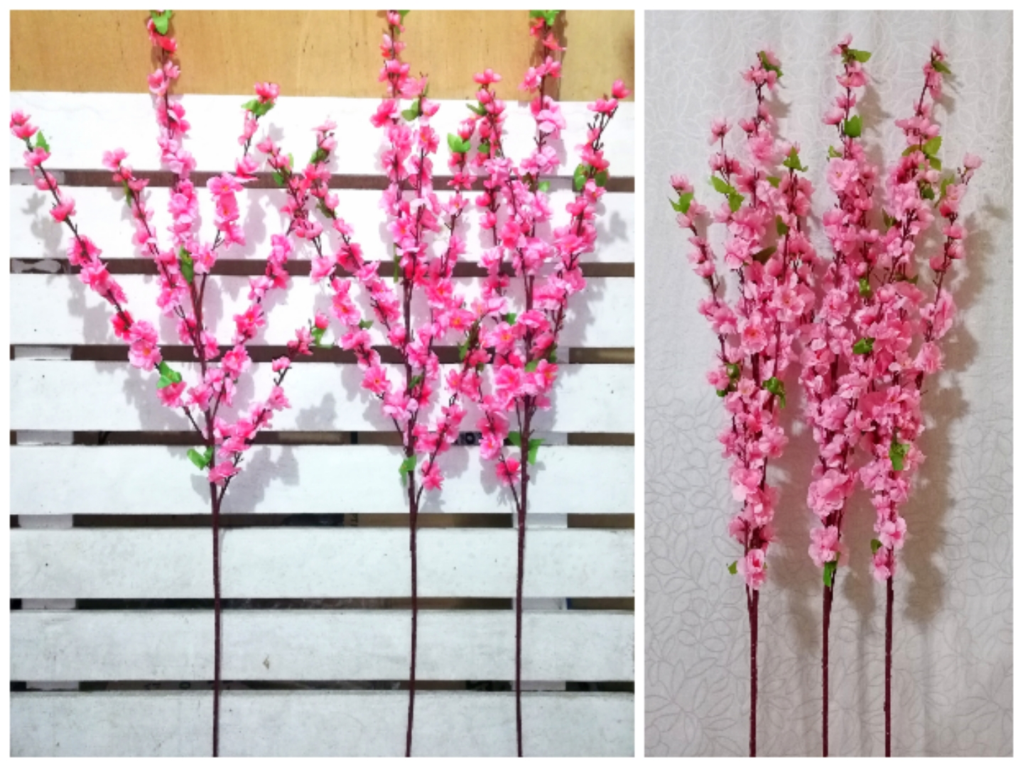 Long Stem Sakura Artificial Flowers Cherry Blossoms Per Stem Lazada PH