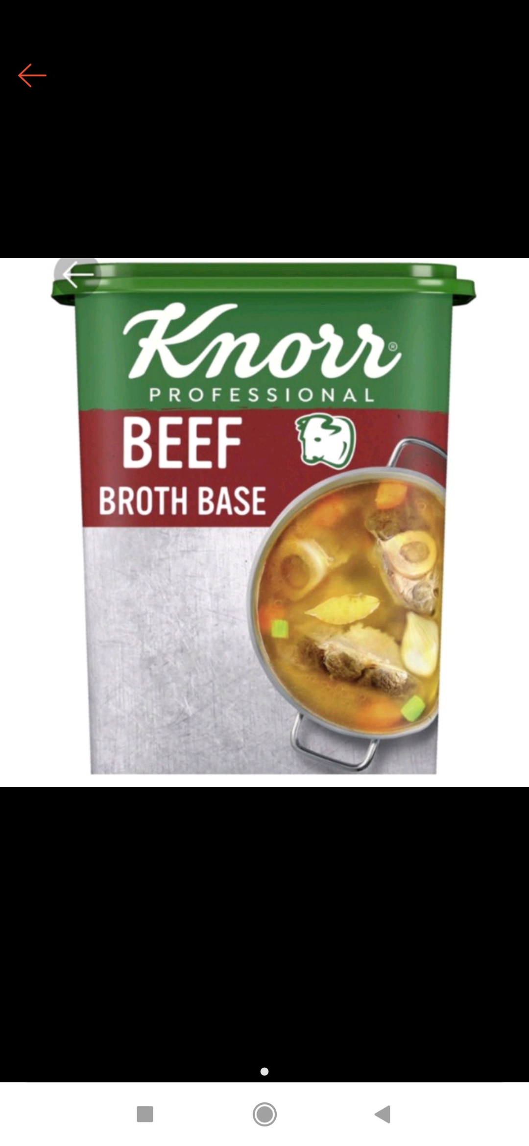 Knorr beef broth base Lazada PH