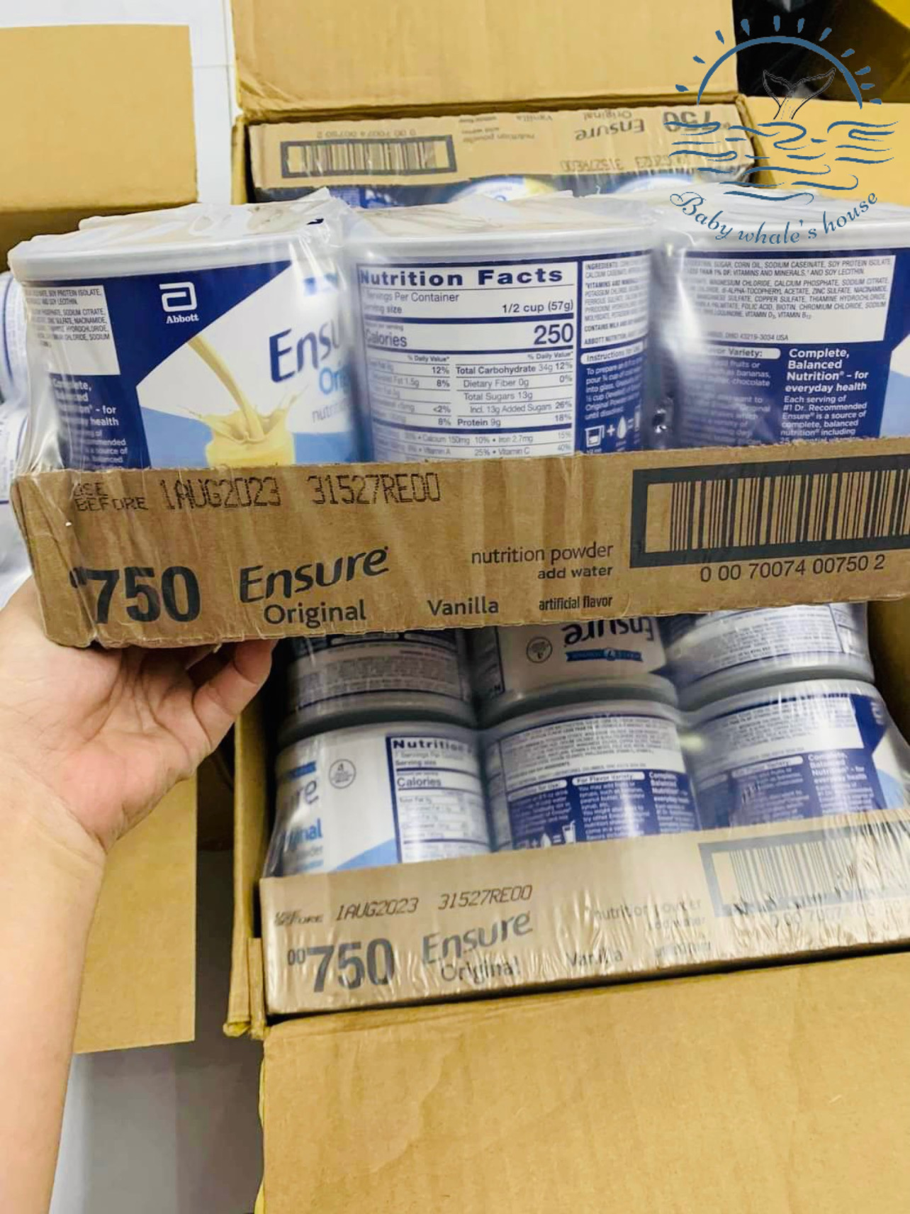 [HÀNG MỸ] SỮA ENSURE ORIGINAL