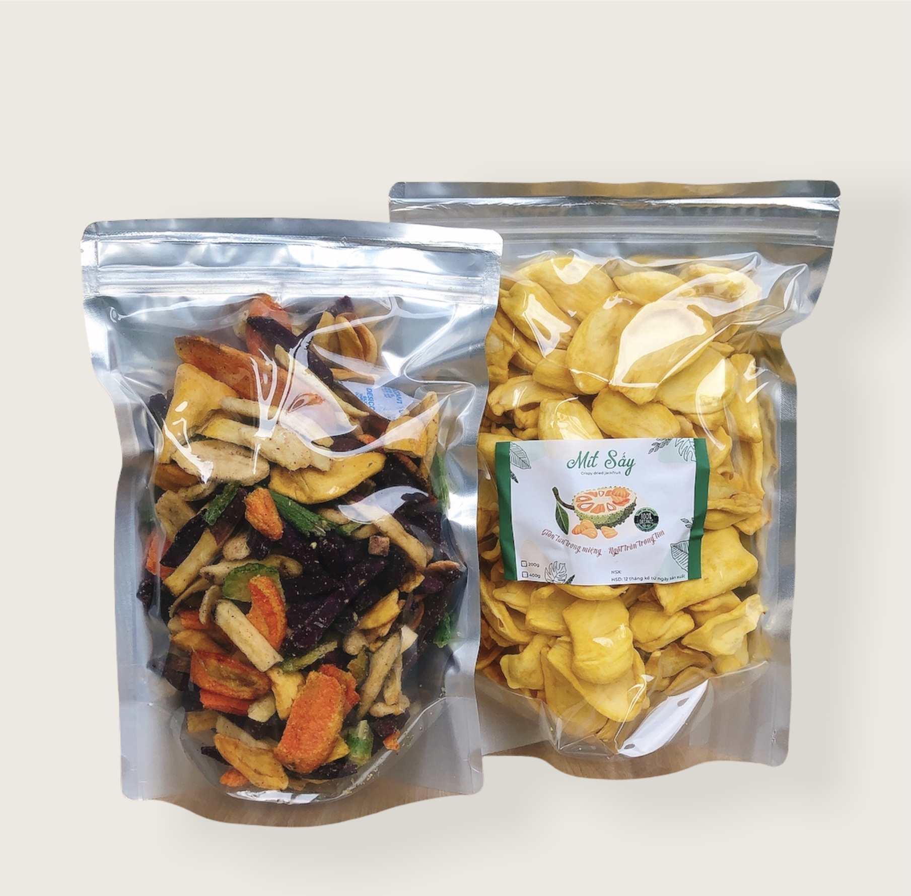 Mít Thái sấy hàng xuất khẩu 300g