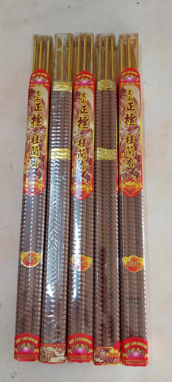 Nhang xào ( đũa) trầm 12 tiếng Quế Lan Hương