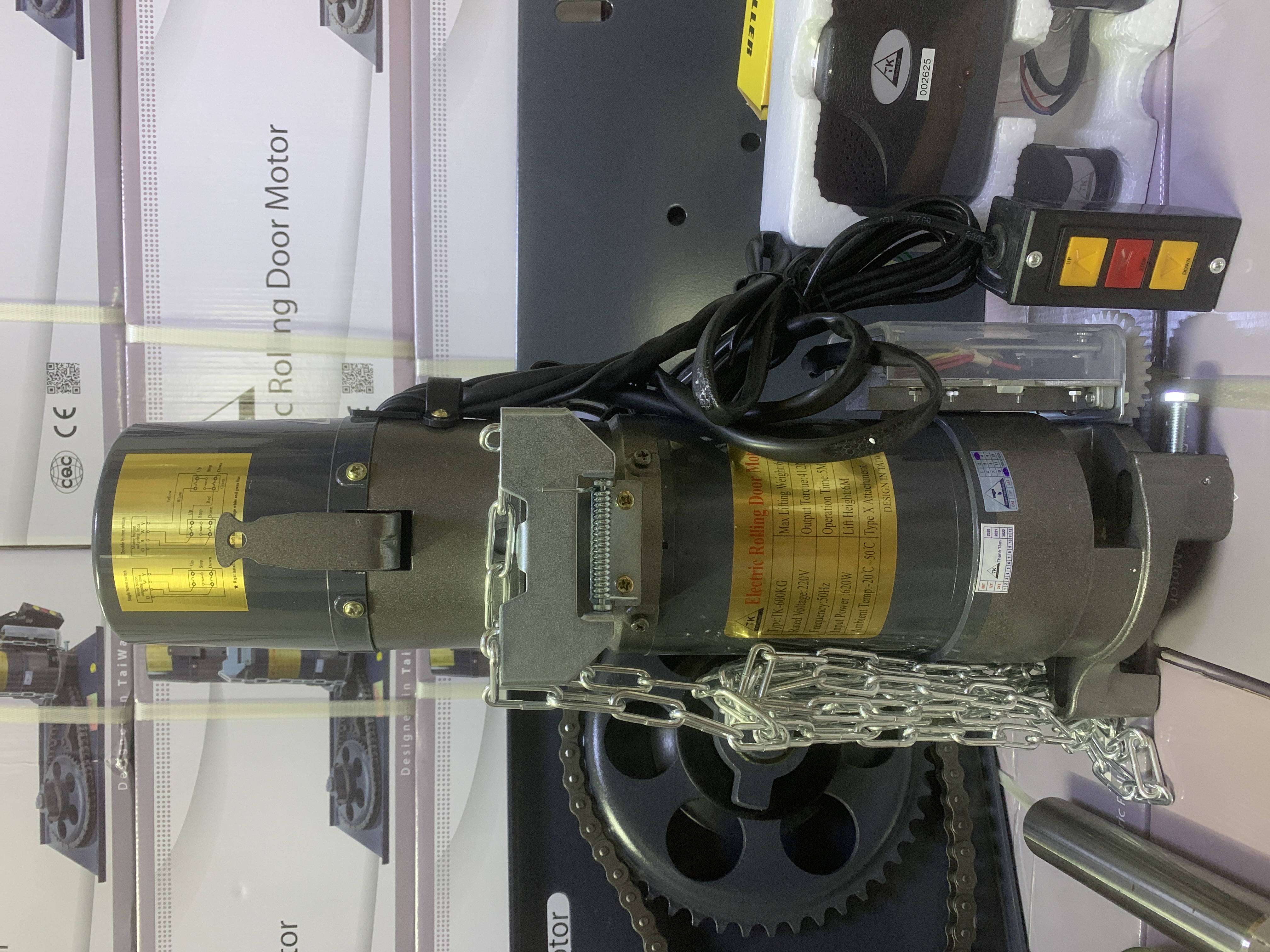 MOTOR CỬA CUỐN TK-600KG TAIWAN