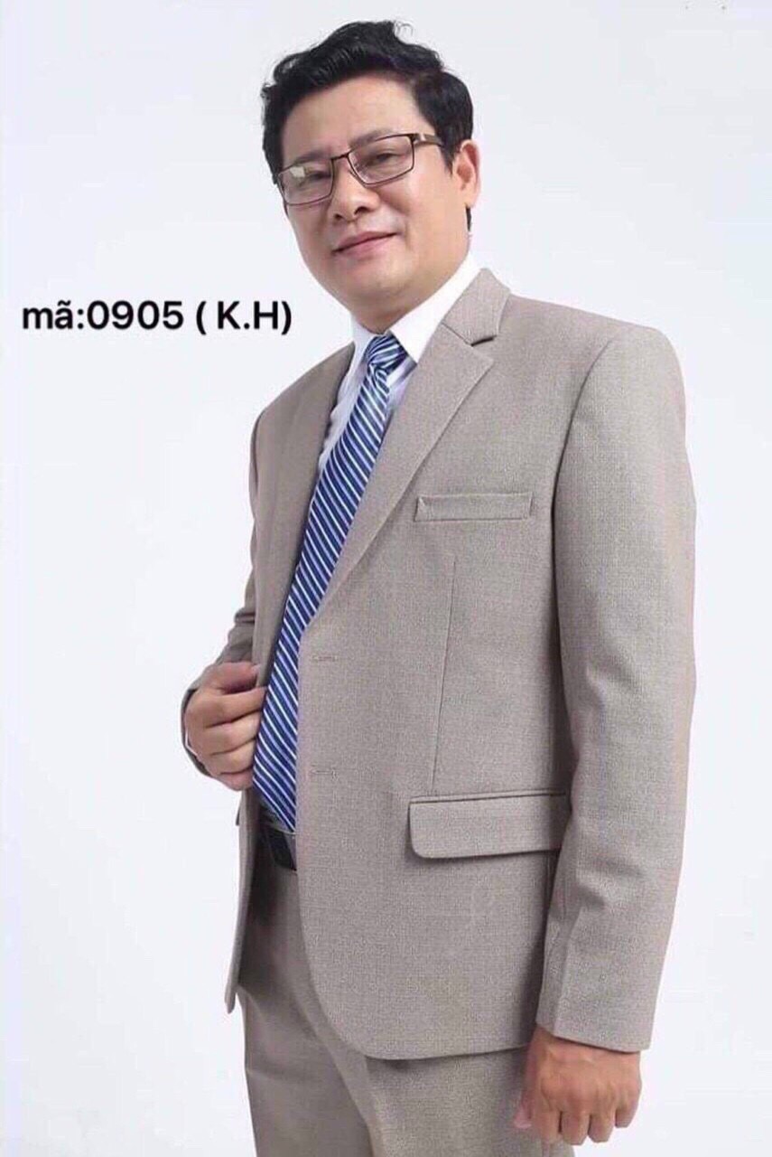 Bộ vest nam trung niên cao cấp