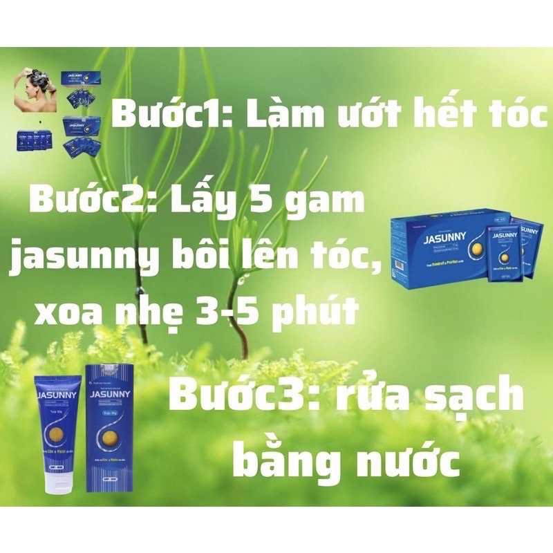 Dầu gội dược liệu Jasunny [Tube 50g]