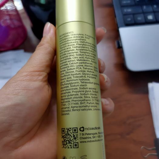 Md:ceuticals CC Cream GlowBooster Flawless Skin -( chính hãng ) kem chống nắng nâng tông kèm nền neova , kem nền chống nắng 50ml SPF 30