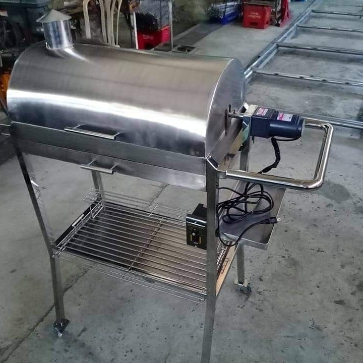 Stainless BBQ Grill with Rotisserie Lazada PH