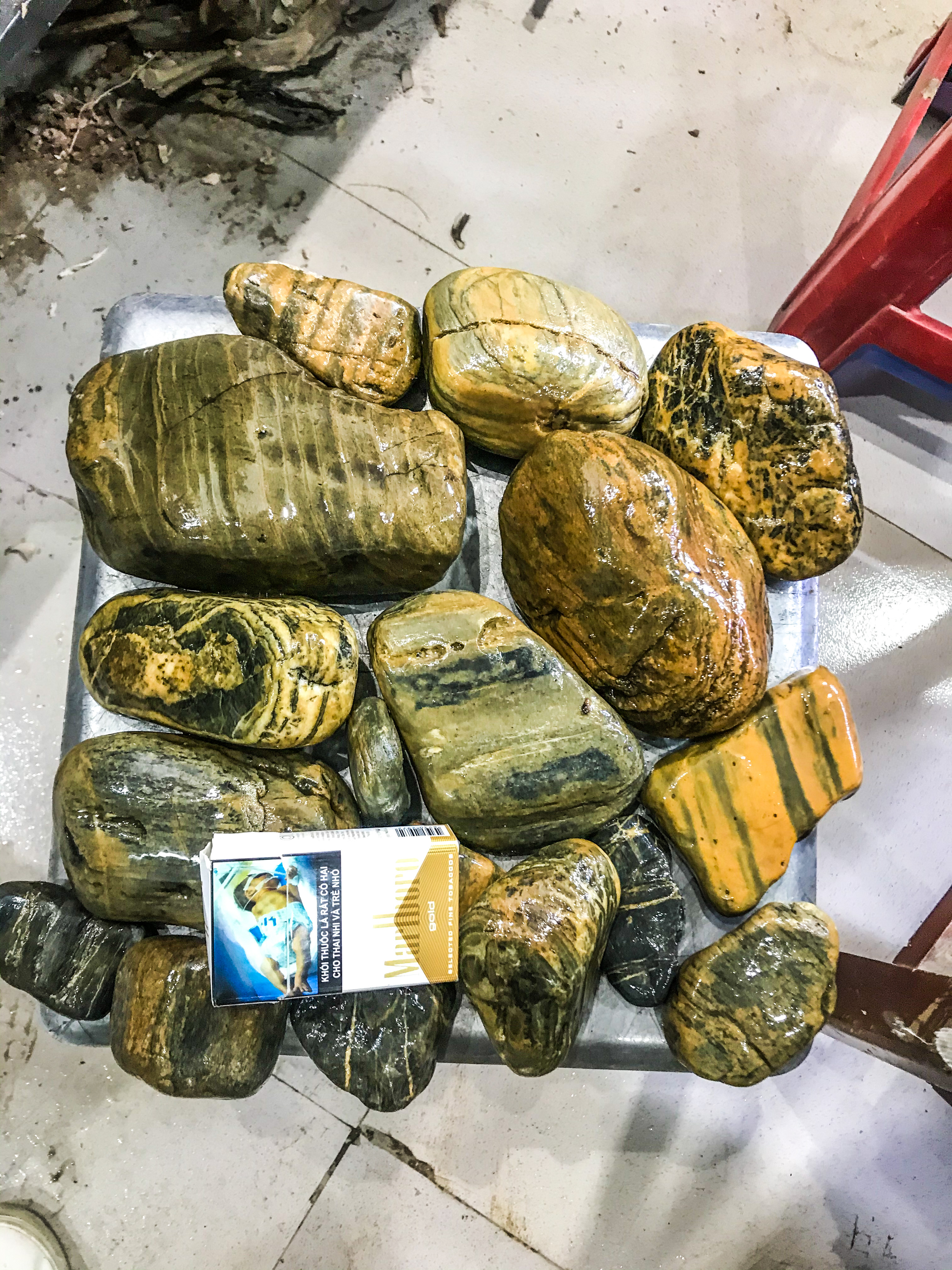 Đá Cuội Vân Mây 1kg