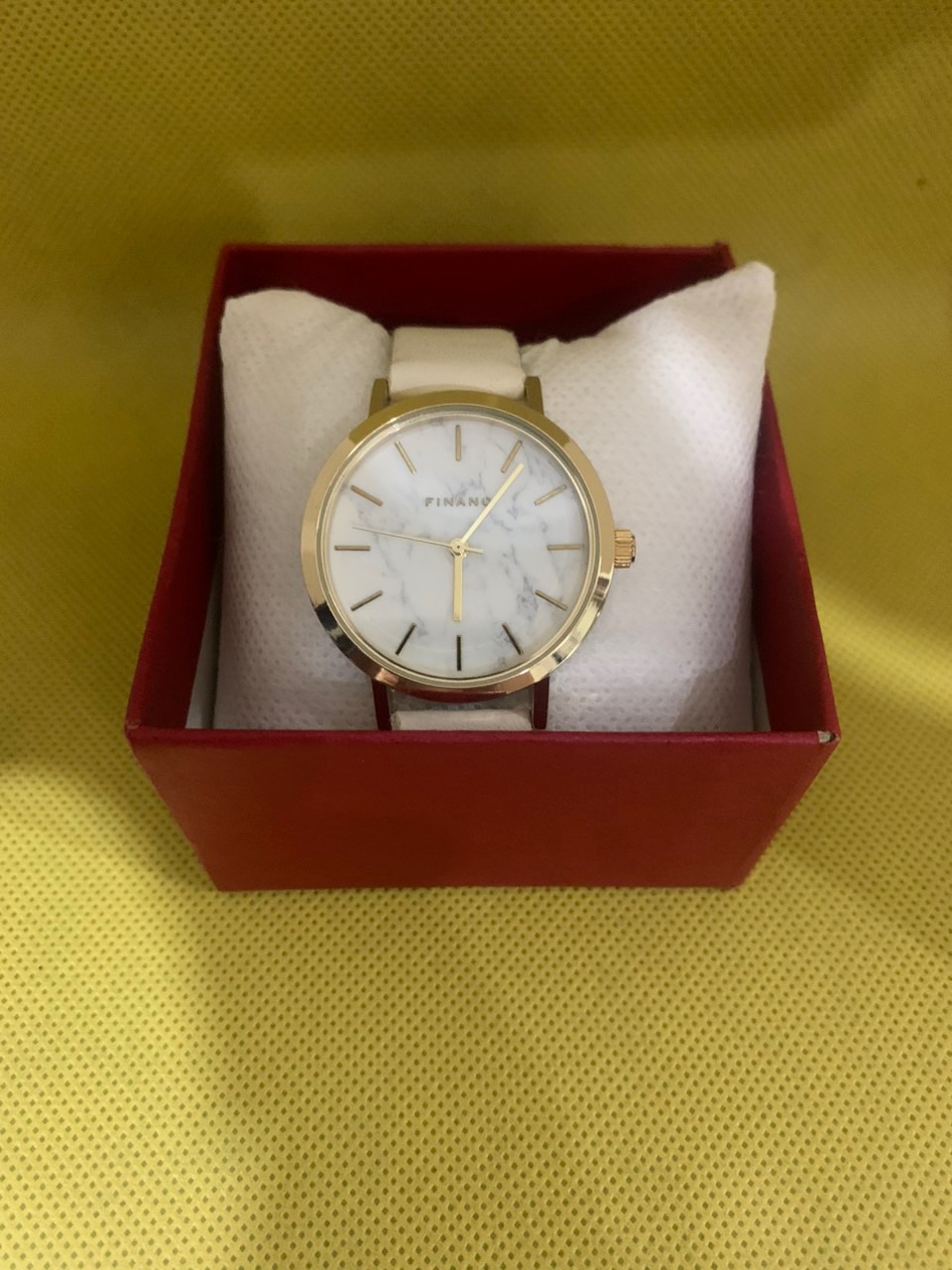 Z023 Đồng hồ si nhật chính hãng Finano đồng hồ cho nữ thích mặt to