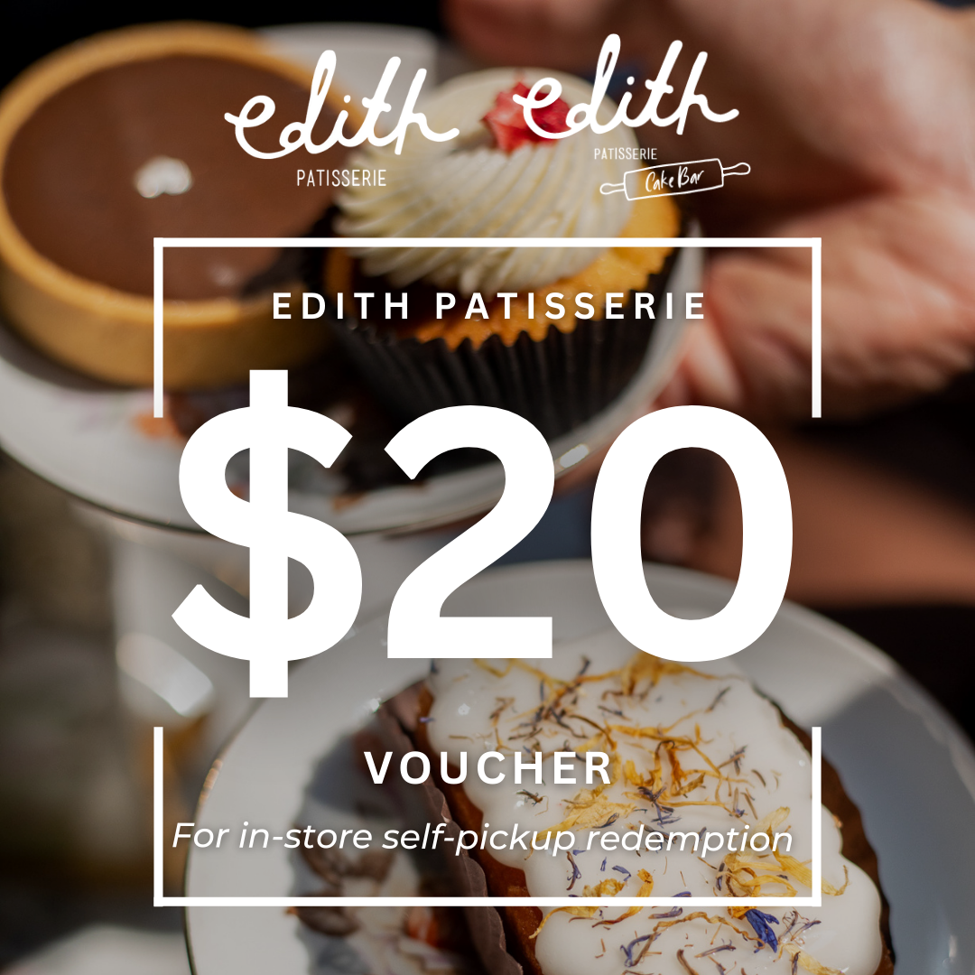 20 Voucher [Edith Patisserie SelfCollection InStore] Lazada
