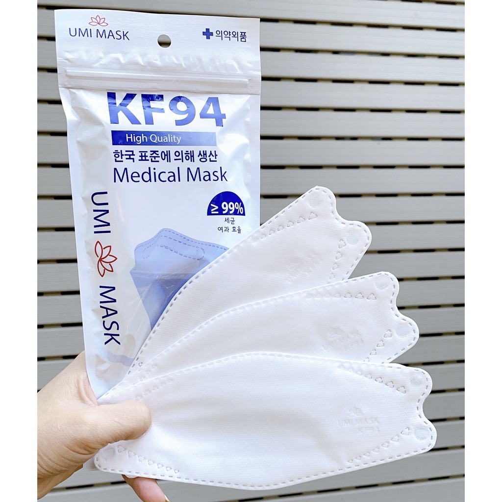 KHẨU TRANG KF94 [ 4 LỚP KHÁNG KHUẨN] CHUẨN HÀN QUỐC