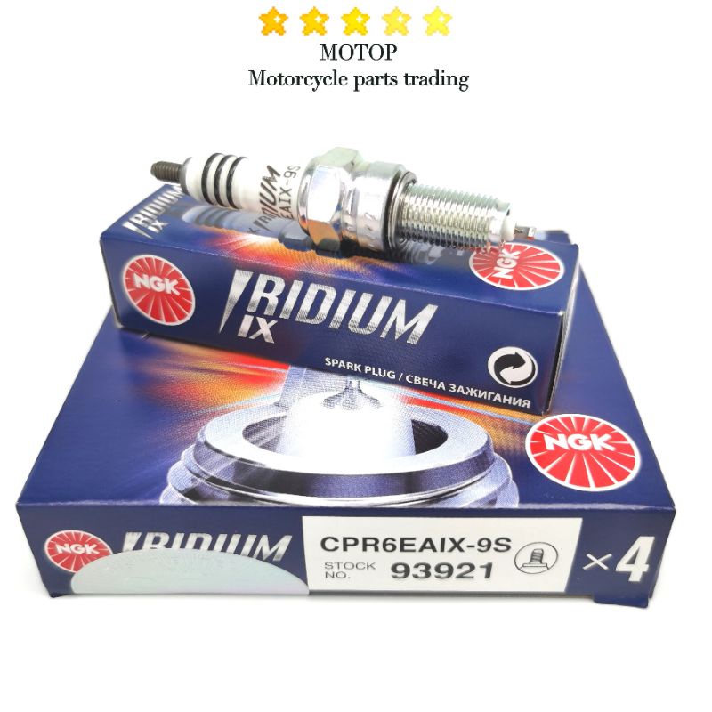 NGK SPARK PLUG IRIDIUM CPR6EAIX9S FOR XRM 125 RS & DS & OR & MO & DSX