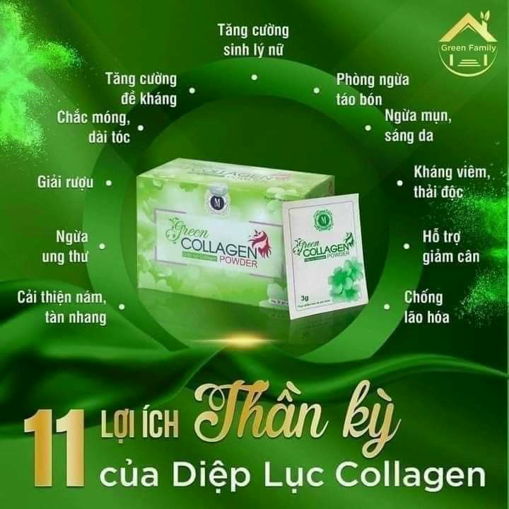 Diệp lục collagel