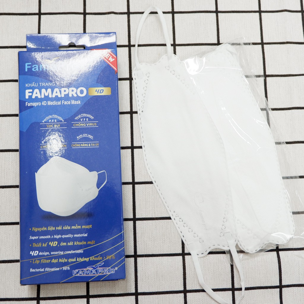 Khẩu trang y tế 4D kiểu hàn quốc chính hãng Famapro Nam Anh thumbnail