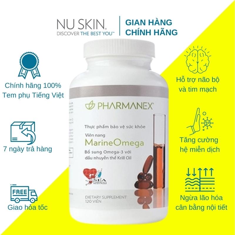 ￼Thực Phẩm bảo vệ sức khỏe Nuskin Marine Omega (120 viên)