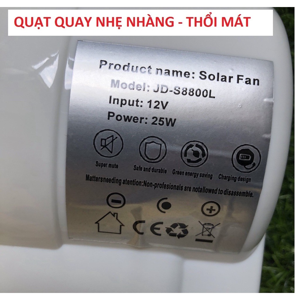 Quạt NLMT jindian JD-S8800L