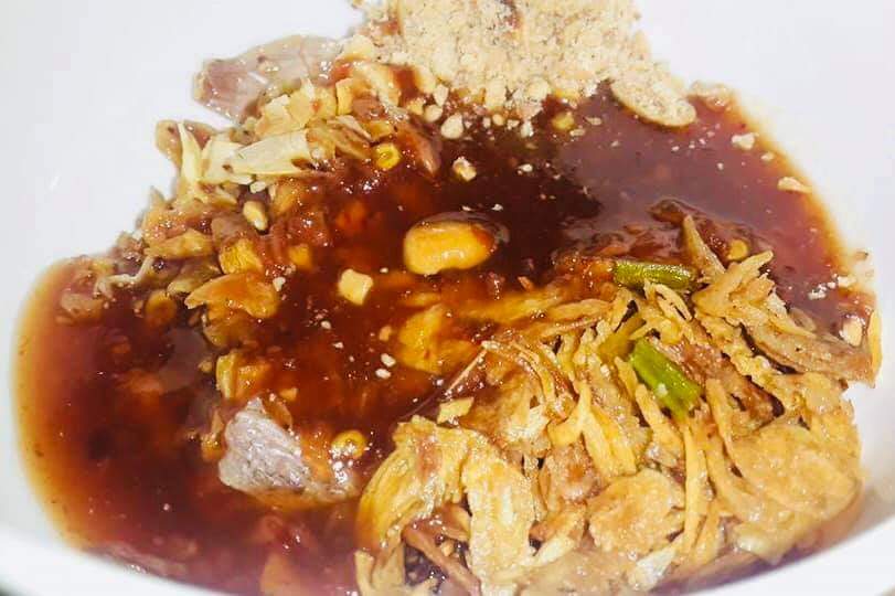 Bánh tráng chấm me siêu hấp dẫn