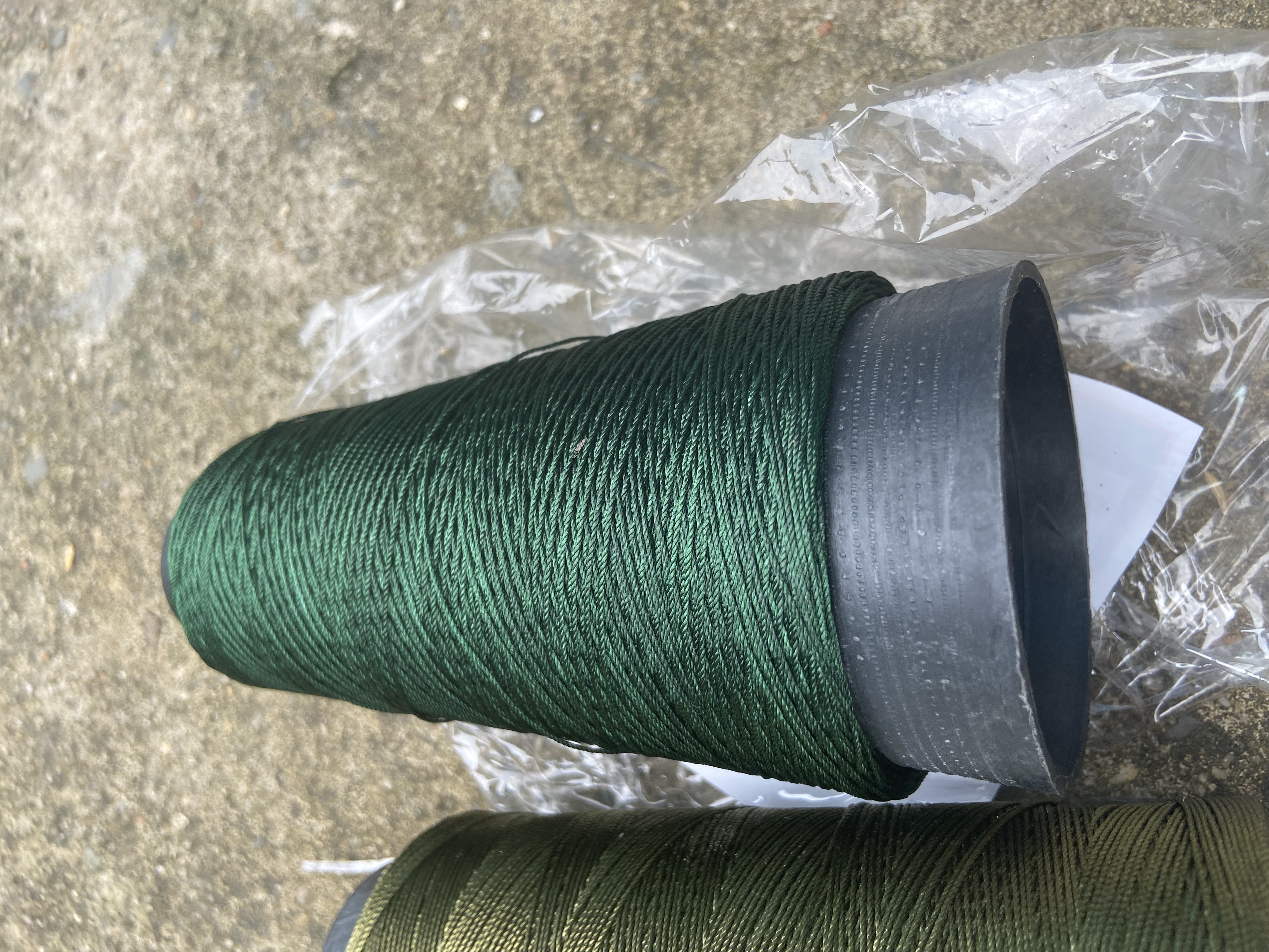 Dù đan lưới ,dù cột nan Pile dây siêu bền