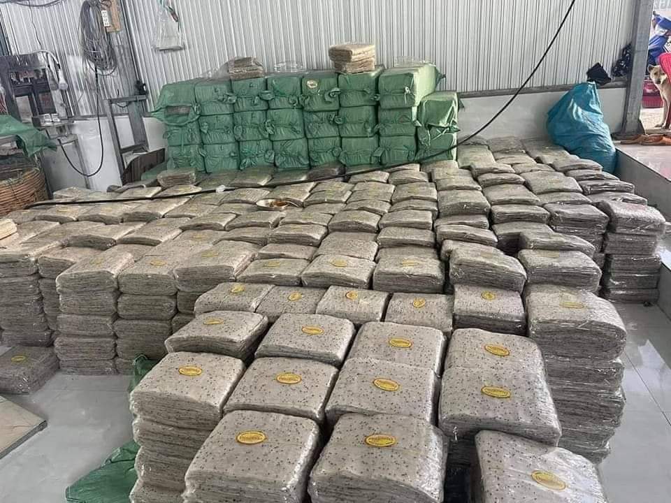 Bánh tráng mè đen phang rang (2kg)