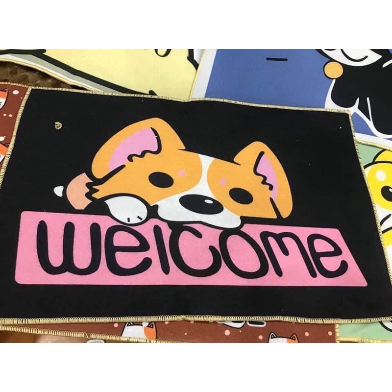 Thảm chân 3D hình thú cute 😋😋
