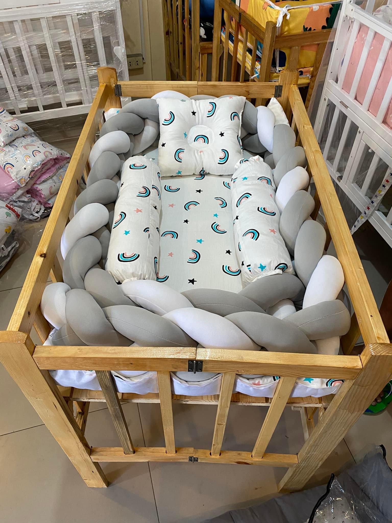 Wooden Crib Set Lazada PH