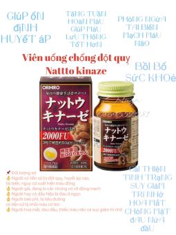 Viên uống chống đột quỵ natto kinaze