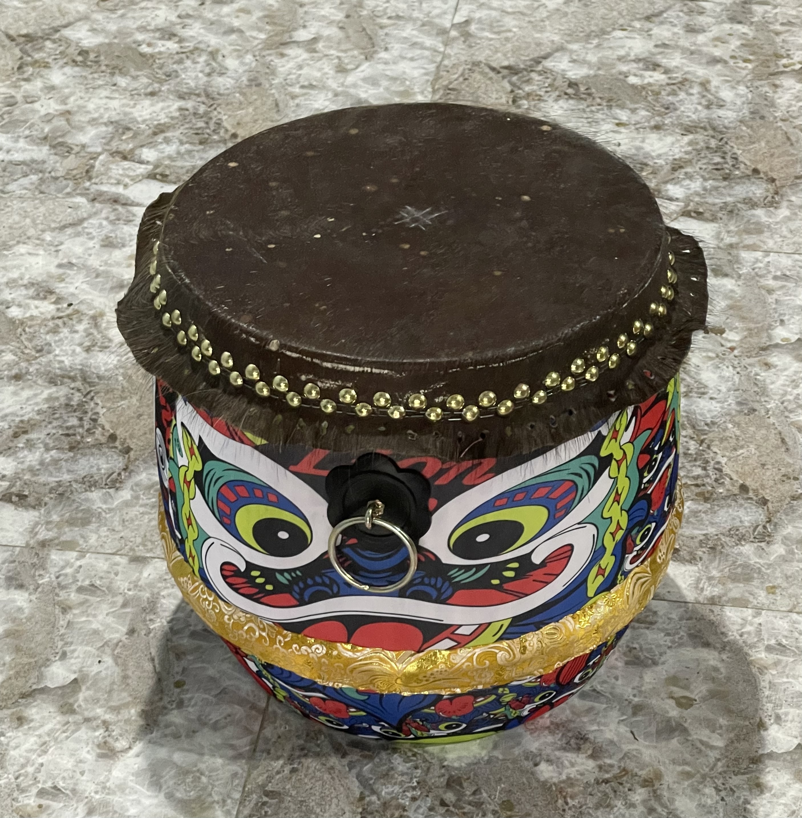 Trống múa lân 4 tấc giá rẻ (kích thước 40cm)