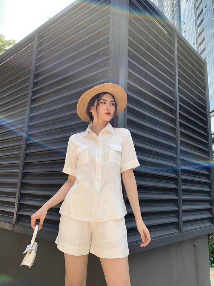 Set sơ mi vải Linen