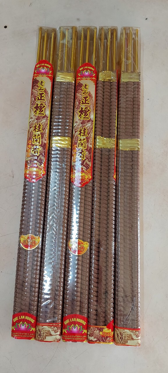 Nhang xào ( đũa) trầm 12 tiếng Quế Lan Hương