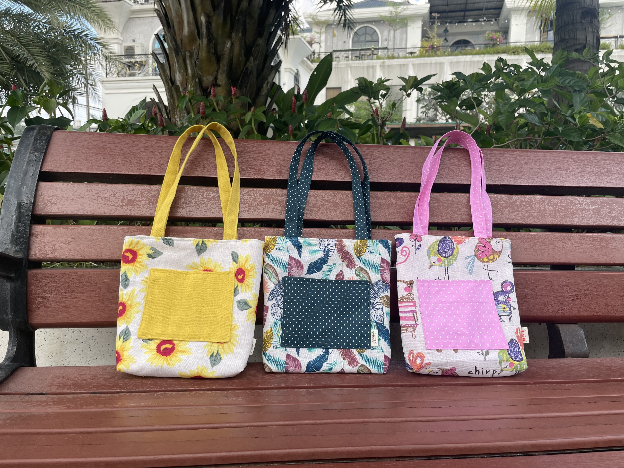 Túi vải tote mini