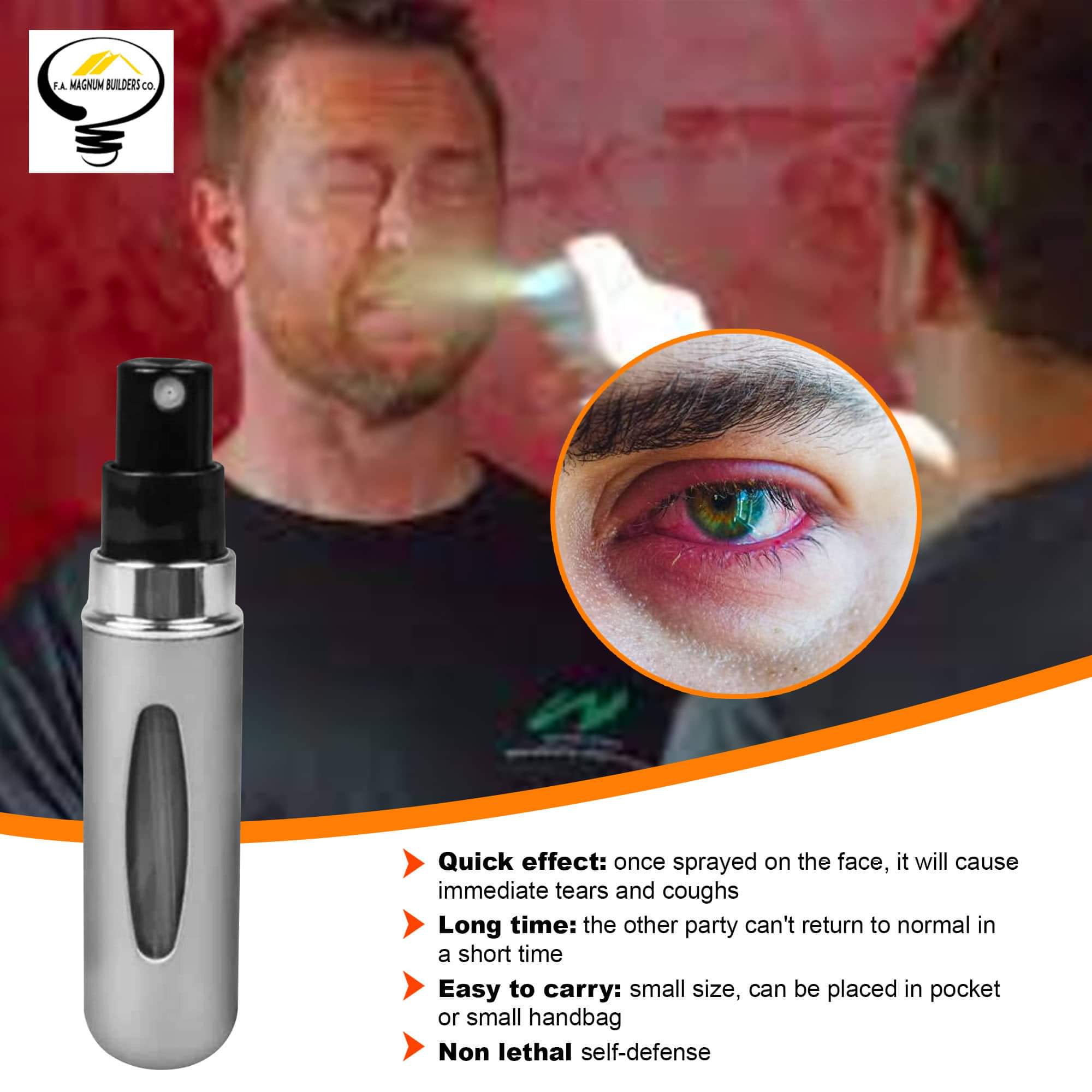 Pepper spray 5ml powered by carolina reaper Lazada PH