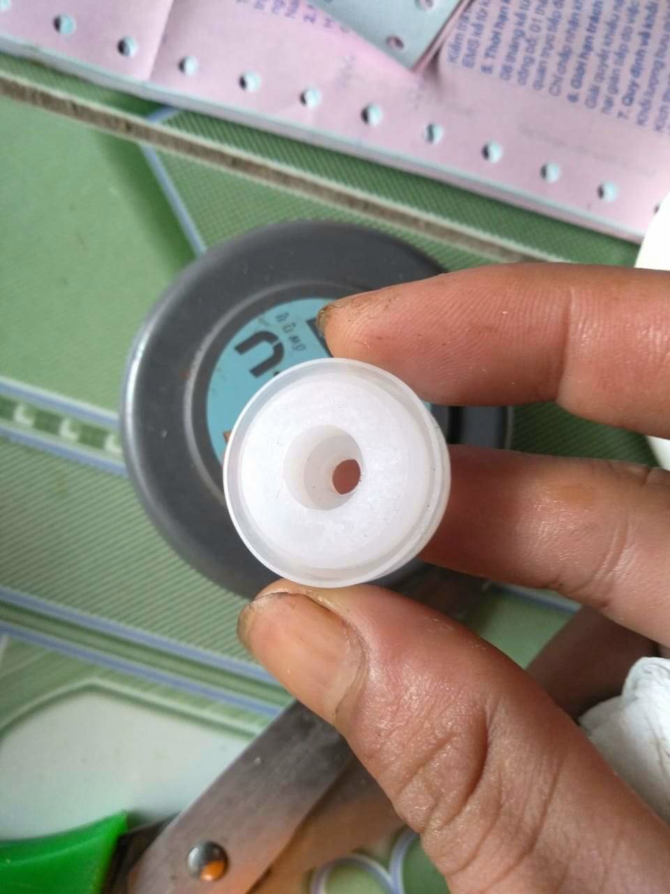 nắp  nhựa của  đức 303.
